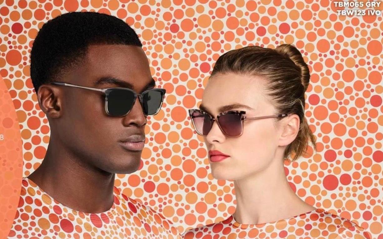 Ted baker store clip on sunglasses